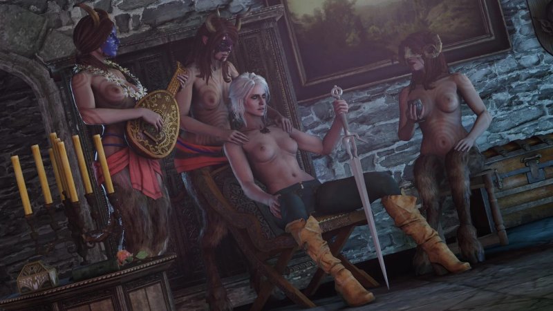 Alternative image of Ciri Triss Jennifer