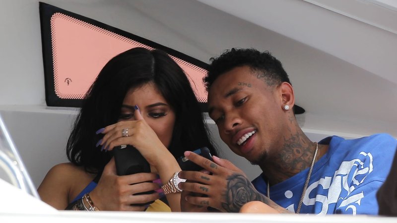 Tyga and Kylie Jenner
