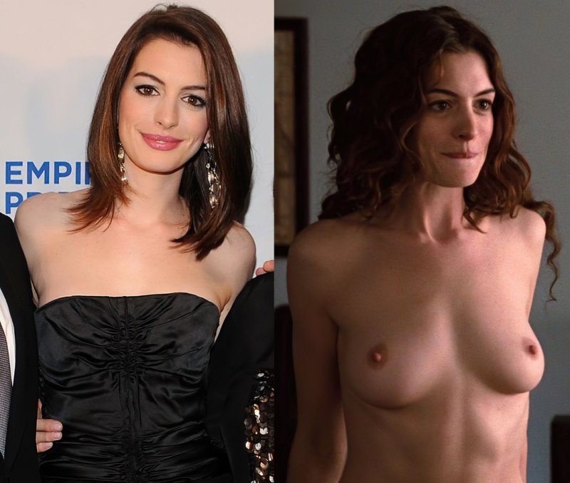 Anne Hathaway Naked in the film