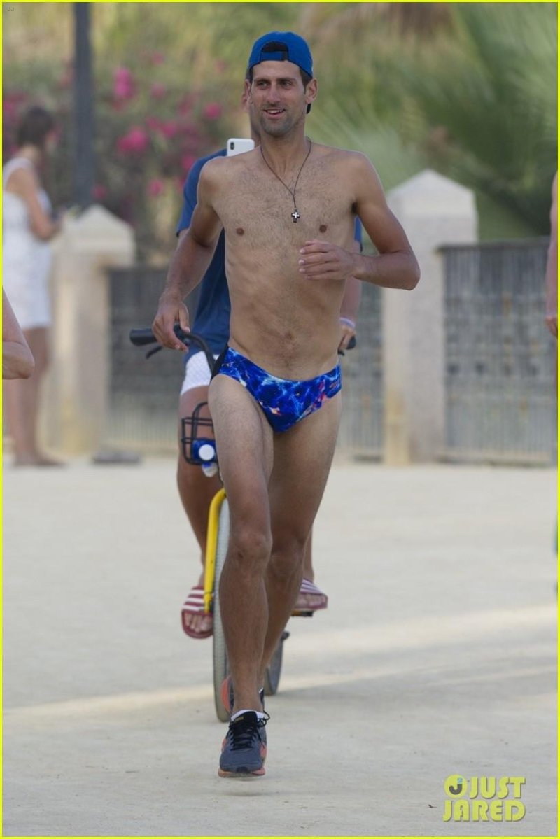 Novak Jokovic naked