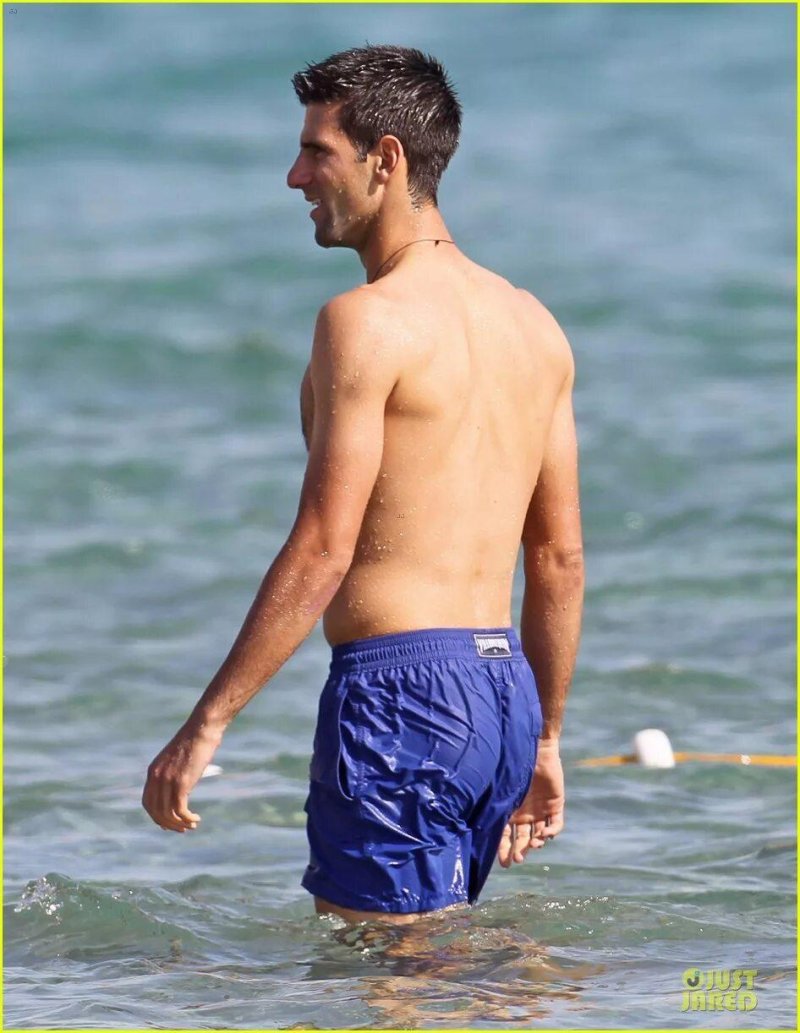Novak Jokovic naked