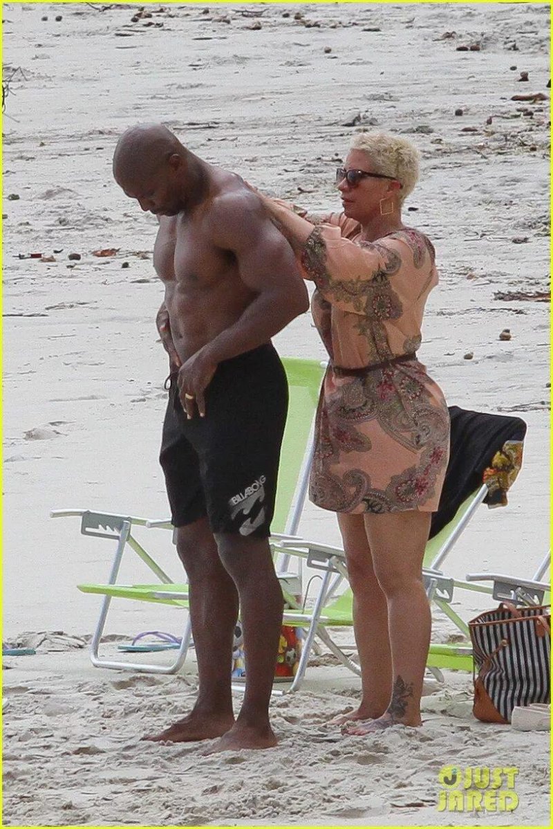 Amber Rose with her husband