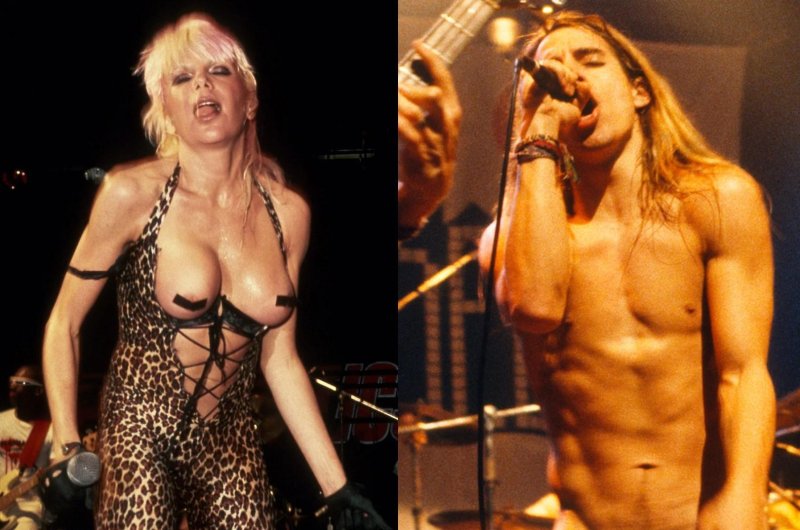 Celebrities of a man naked