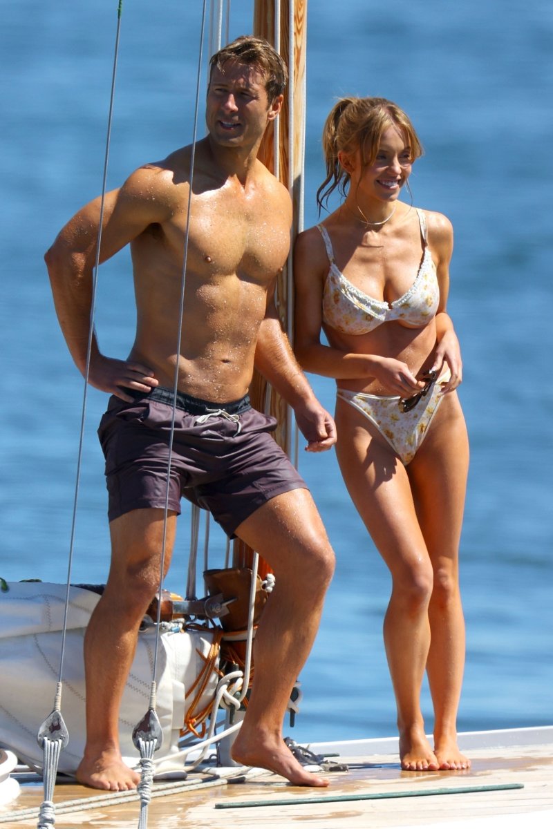 Sidney Suini in a swimsuit