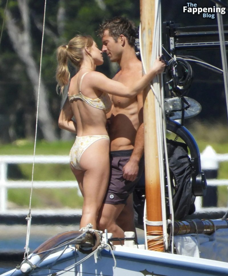 Sidney Suini in a swimsuit