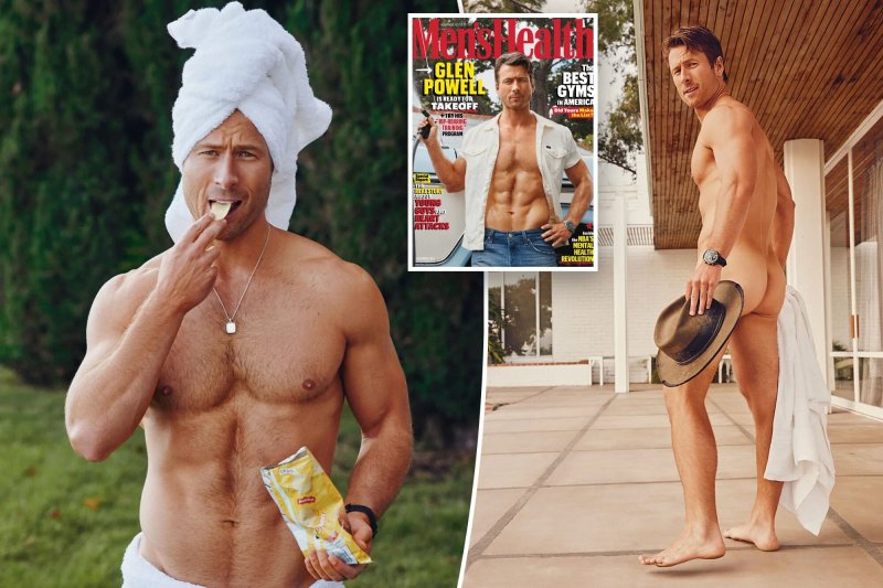 Glen Powell Naked