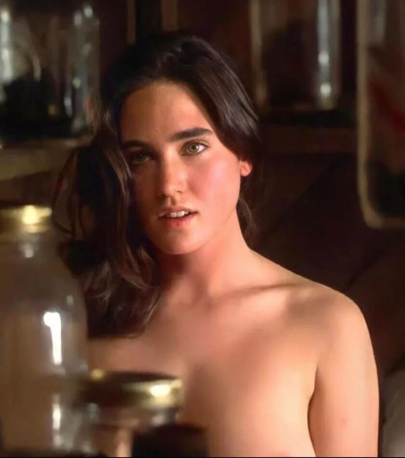 Jennifer Connelli in his youth naked