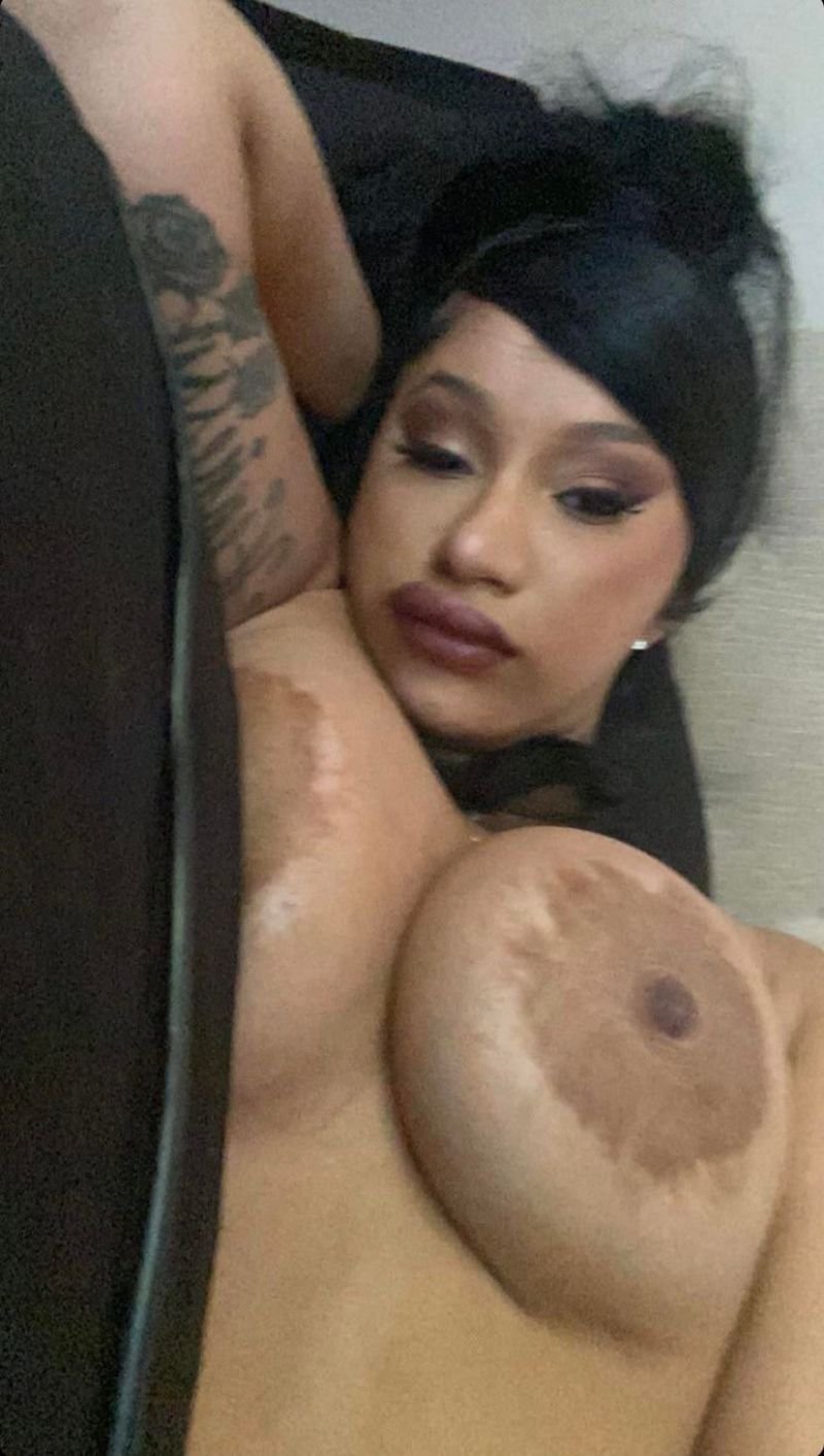 Cardi bi breasts