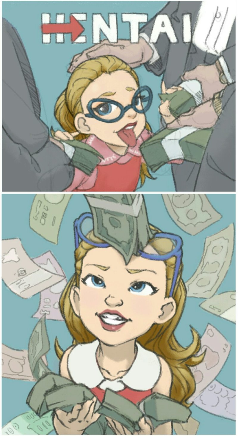 Girls with money
