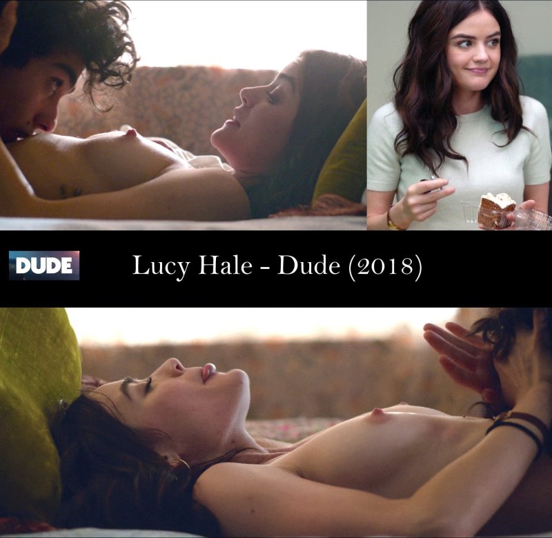 Lucy Hale is naked