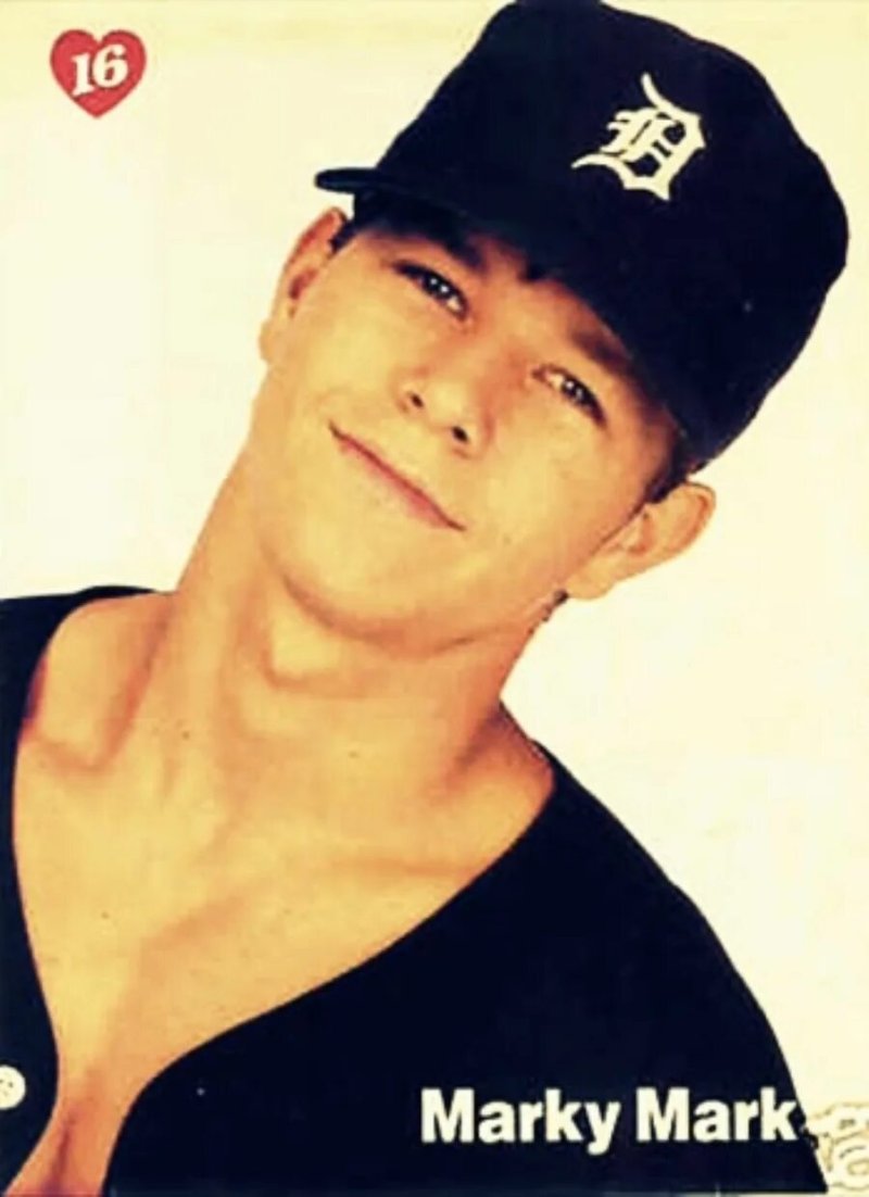 Mark Walberg in his youth