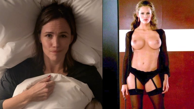 Naked Jennifer Garner