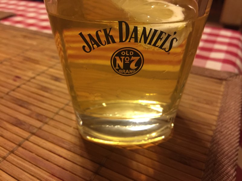 Snipper of whiskey