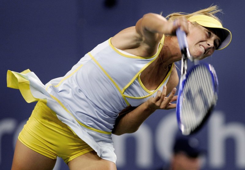 Tennis player Maria Sharapova