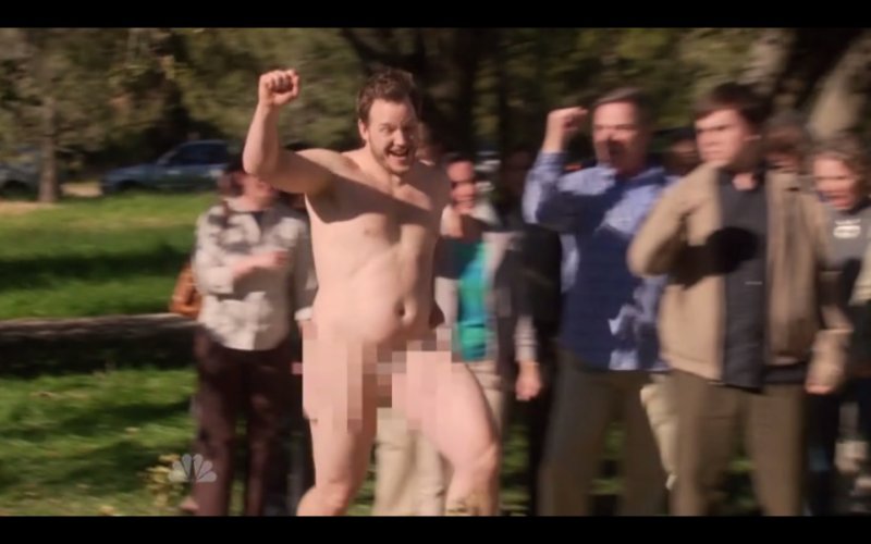 Actor Chris Pratt Naked