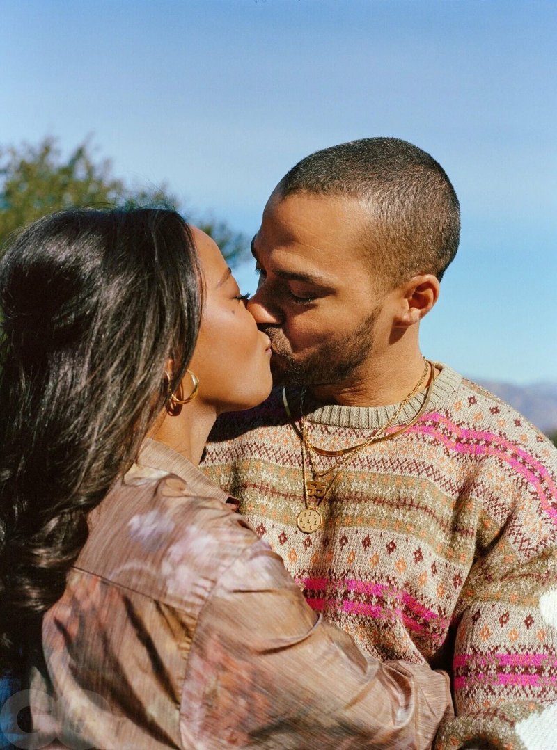 Taylor Page and Jesse Williams
