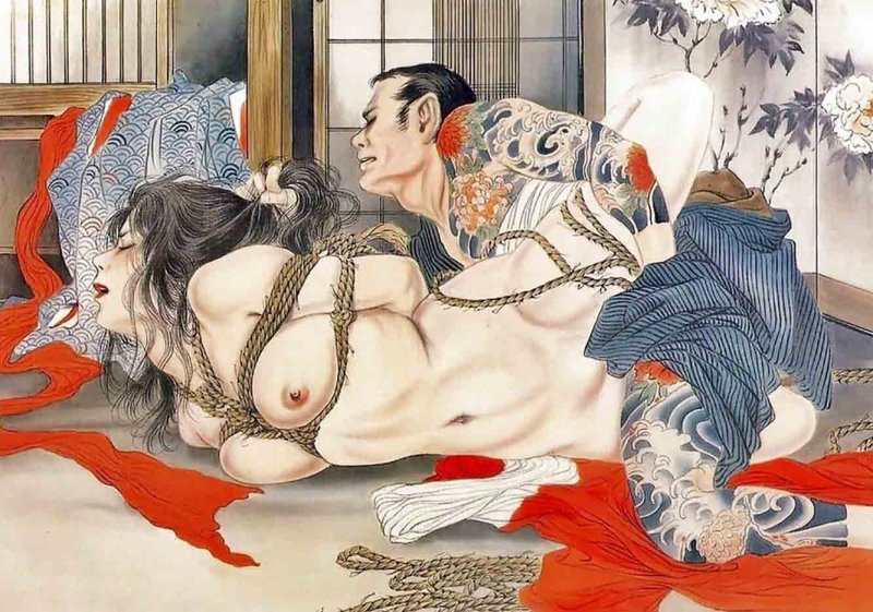 Japanese artist Ozuma Kaname Shibari