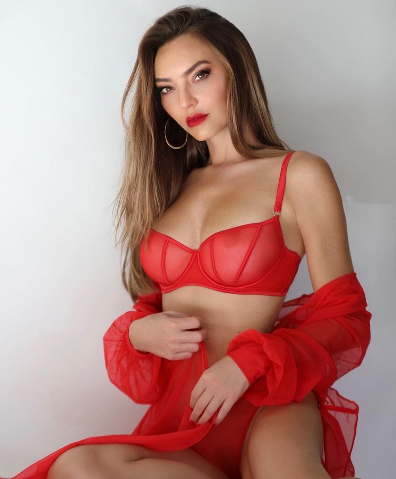 In underwear