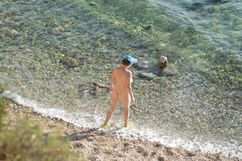 Nudists are naked