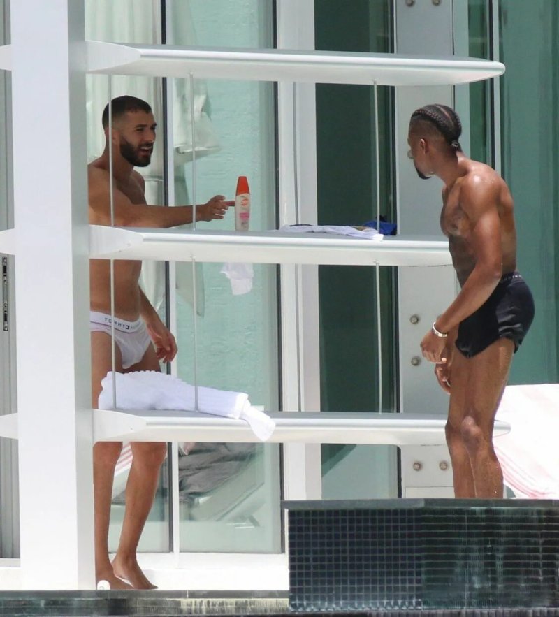Karim Benzema Naked cock