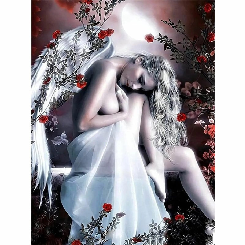 Diamond mosaic girl