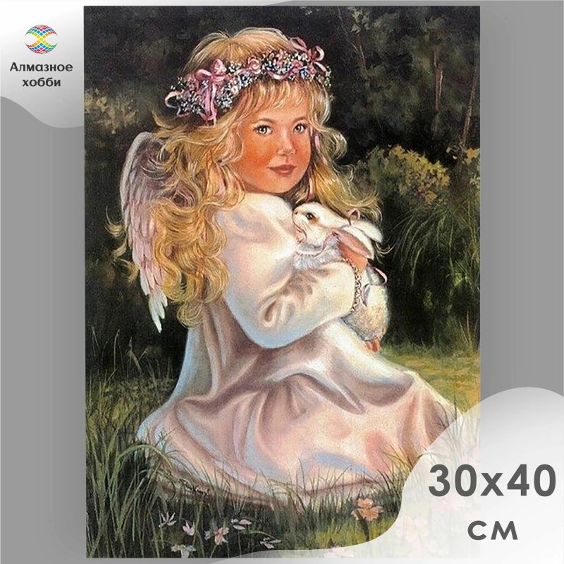 Diamond mosaic angels