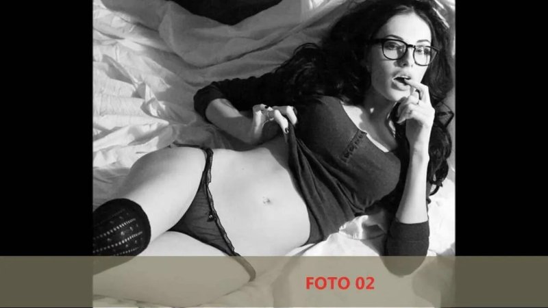 Sexy girl with glasses
