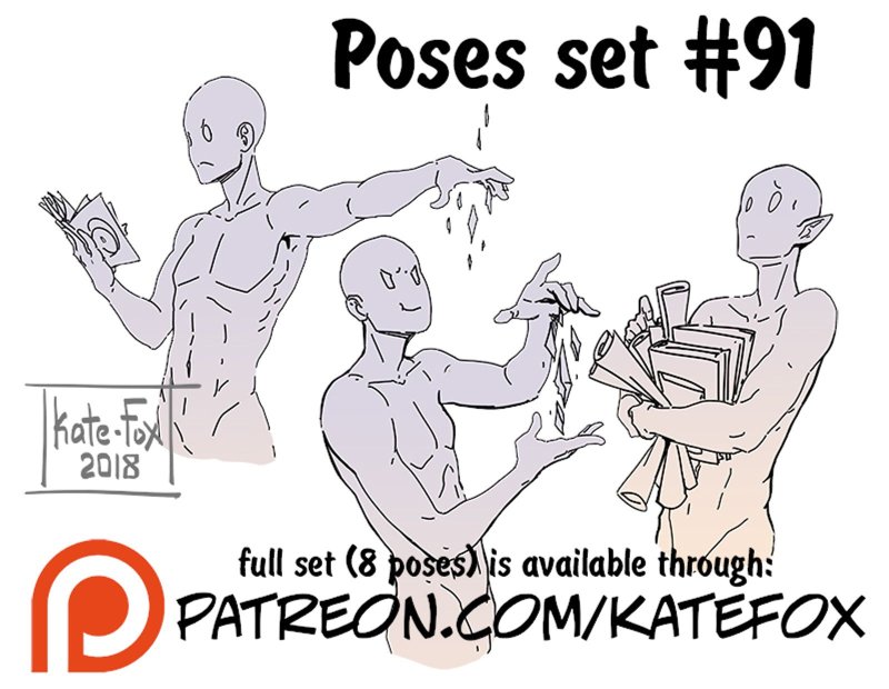 Reference posture Kate Fox