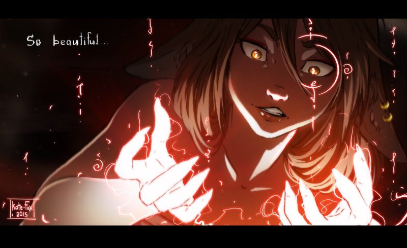 Kate Fox whisper nine -tailed