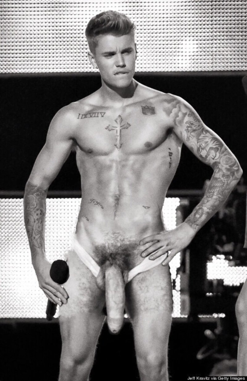 Justin Bieber Naked without panties
