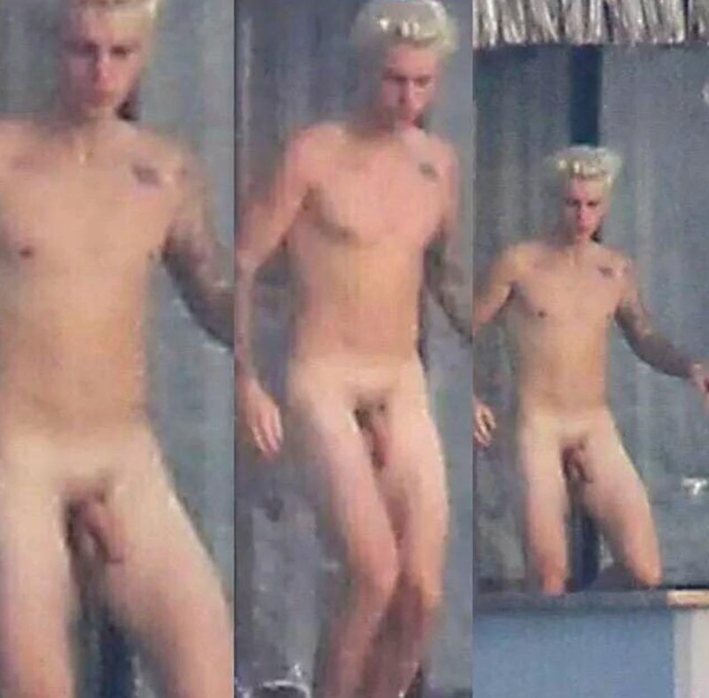 Justin Bieber Naked on Bora Bora