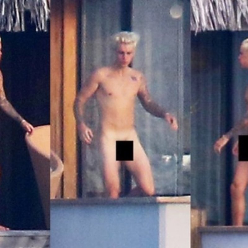 Justin Bieber Naked without panties