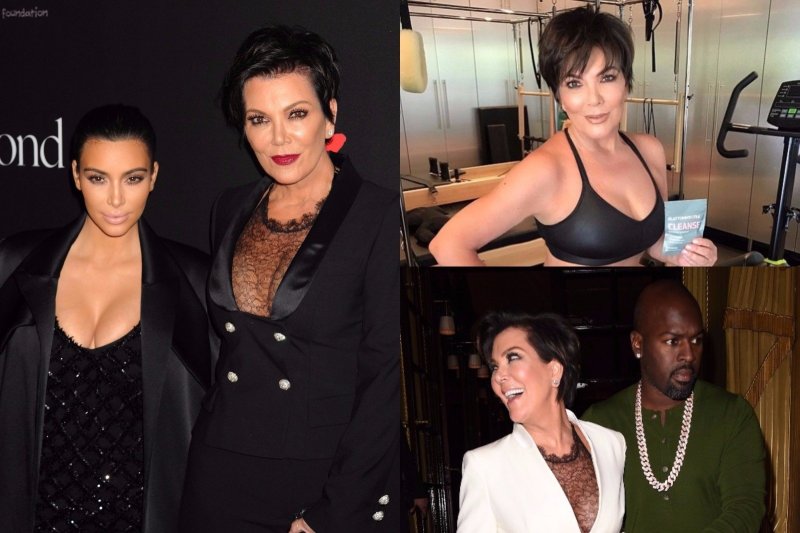 Chris Jenner and Kim Kardashian