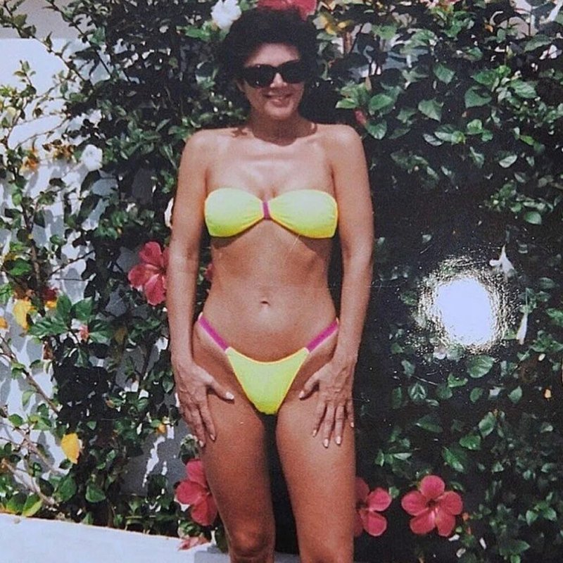 Chris Jenner in a swimsuit