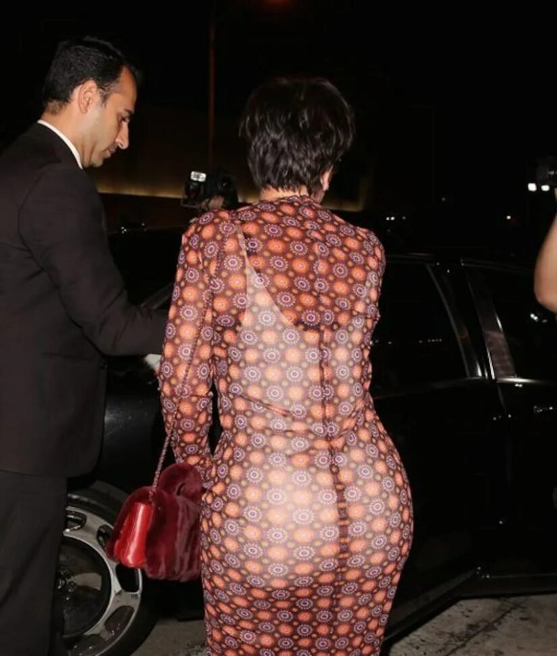 Chris Jenner Kardashian ass