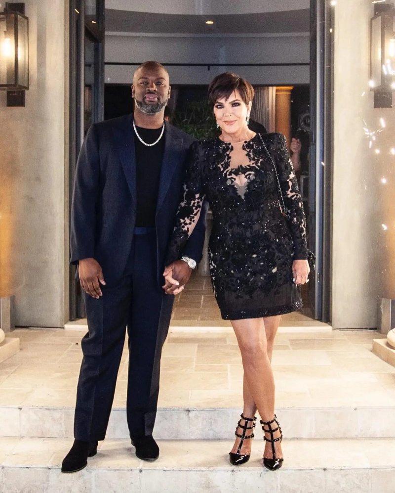 Chris Jenner and Corey Gamble