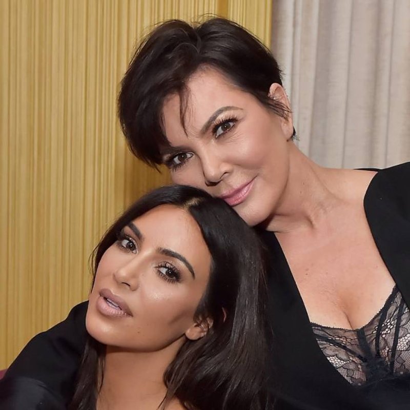 Chris Jenner and Kim Kardashian