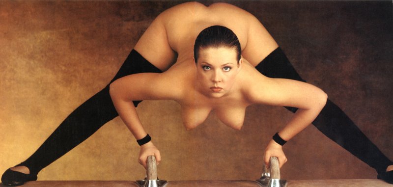 Naked athletes retro