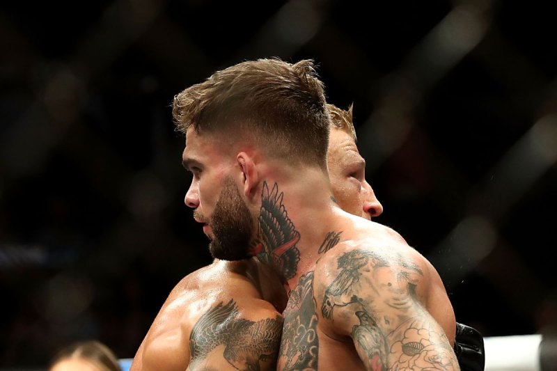 Codi Garbrandt hairstyle