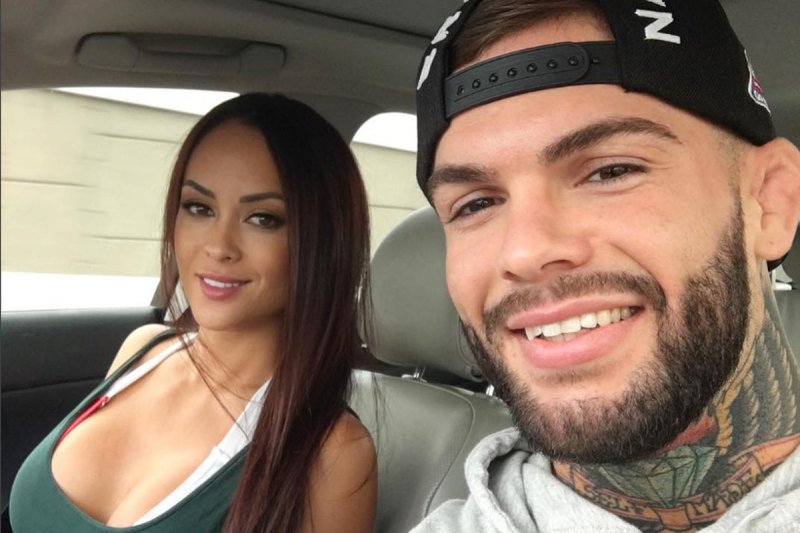 Codi Garbrandt with his wife