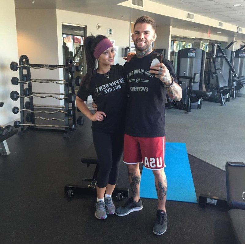 Codi Garbrandt and his girlfriend