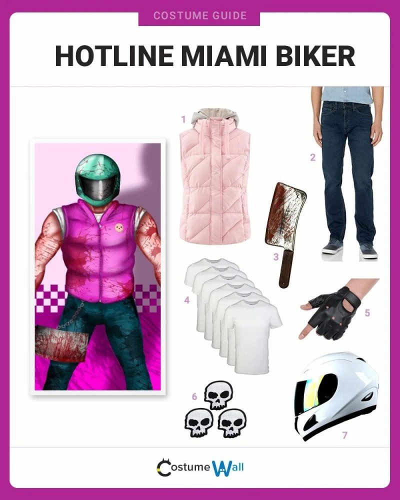 Biker Hoast Miami helmet