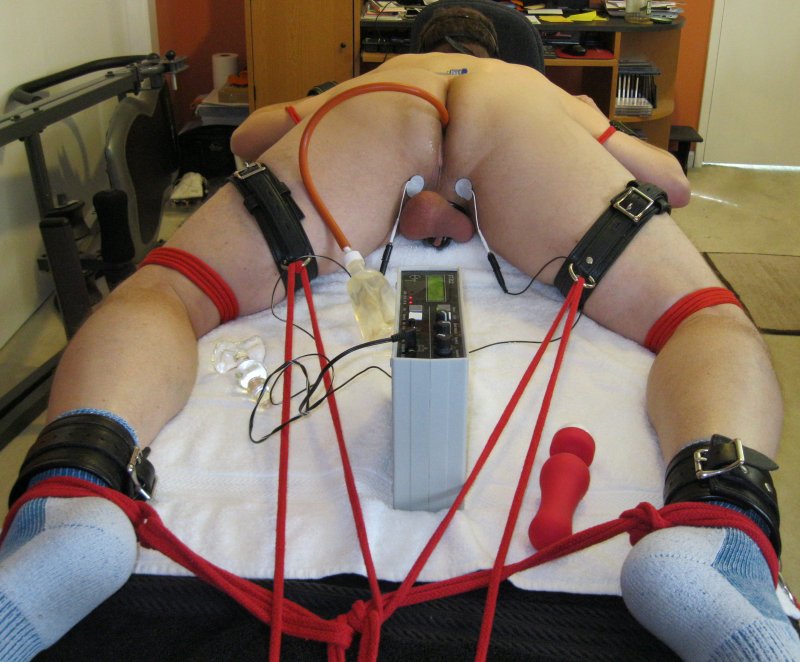 BDSM with an enema