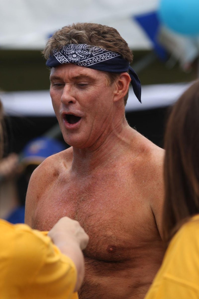 David Hasselhoff Rescuers Malibu