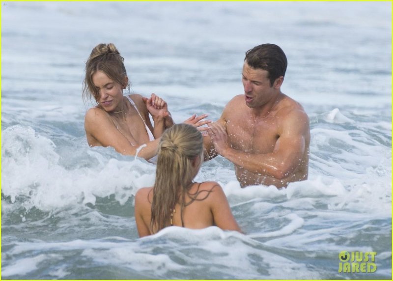 Sidney Suini in a swimsuit