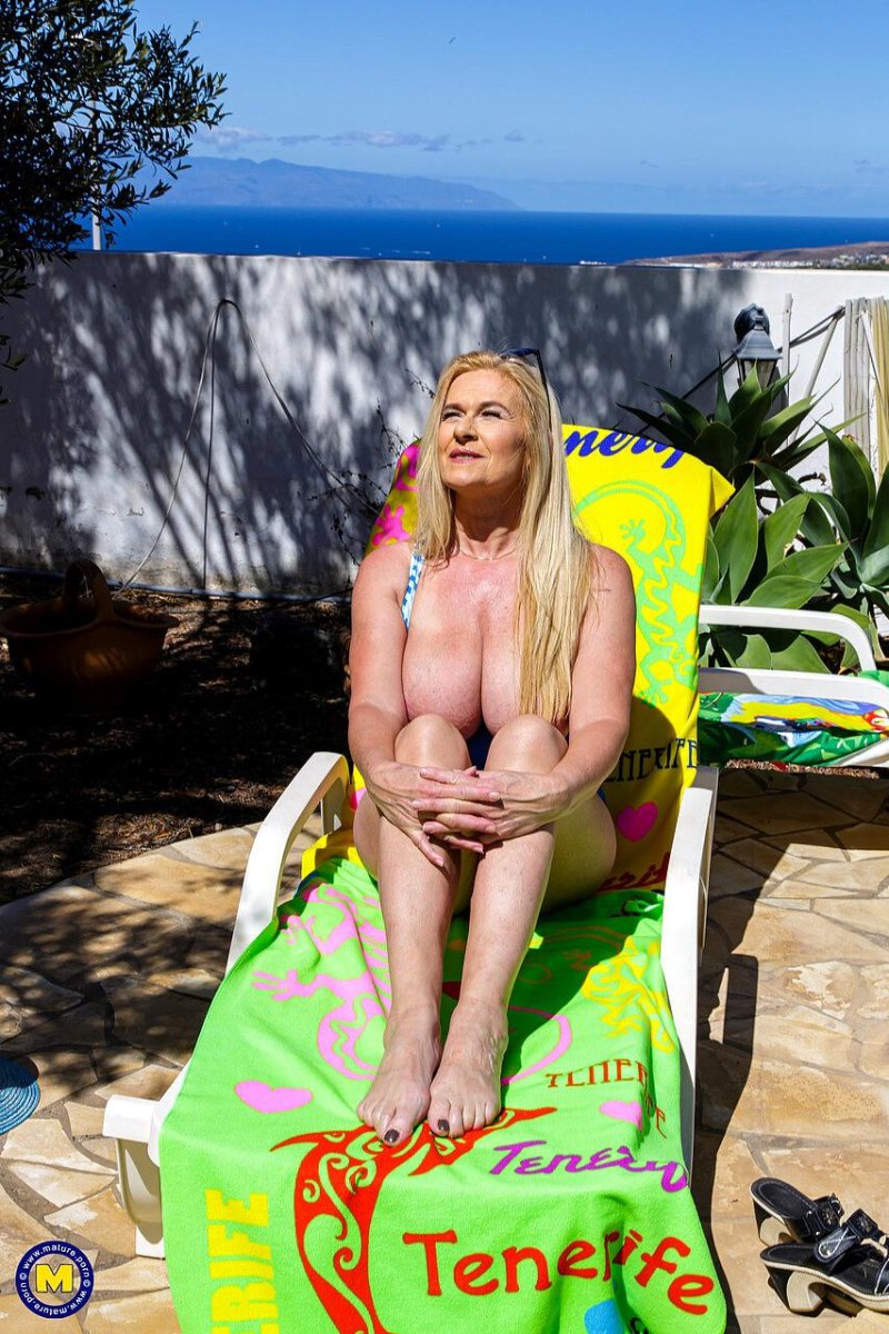 With big tits