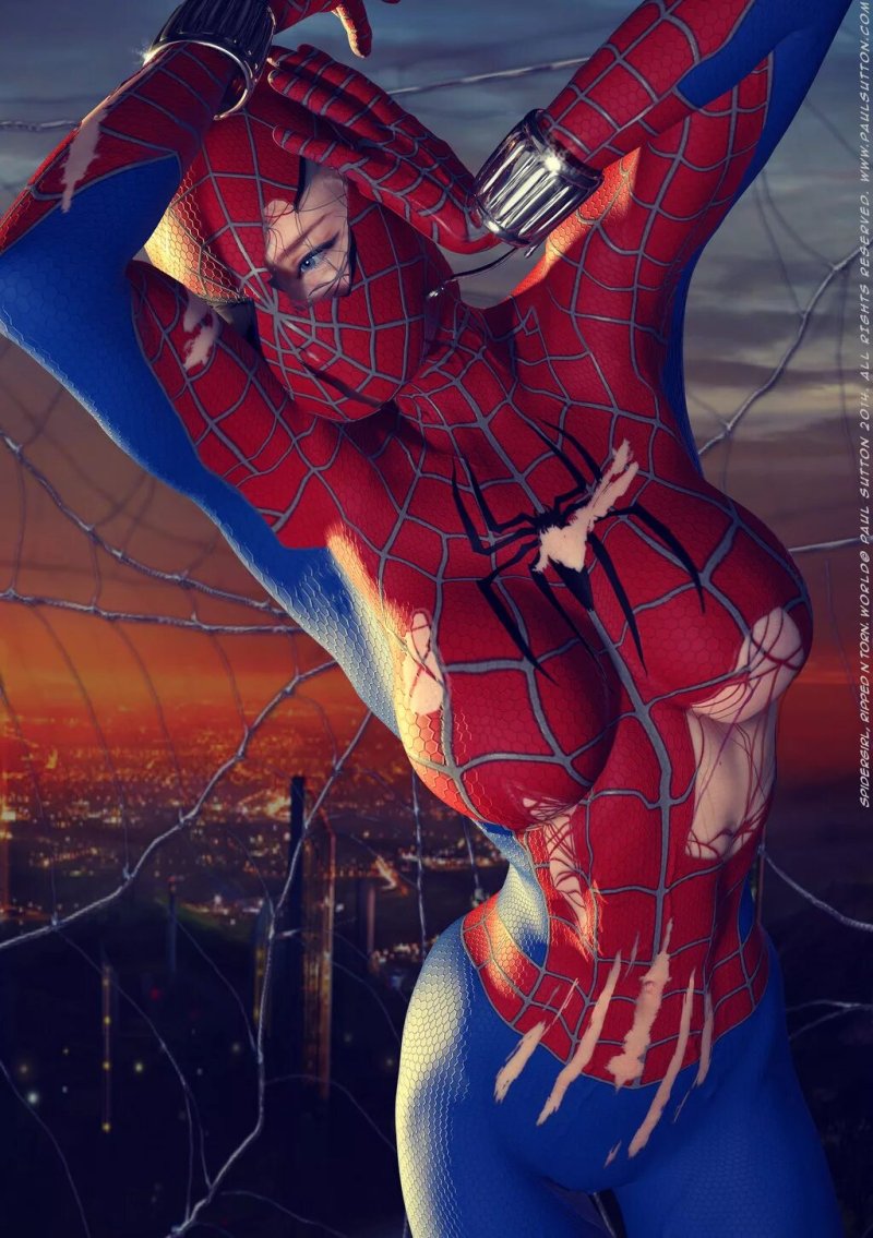 Man Spider Girl