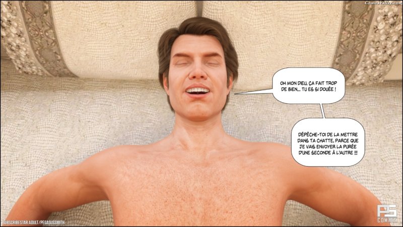 Porn comic book in Russian