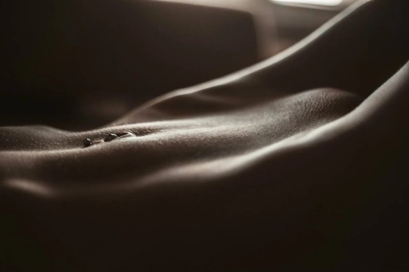 Beautiful female belly and pubis