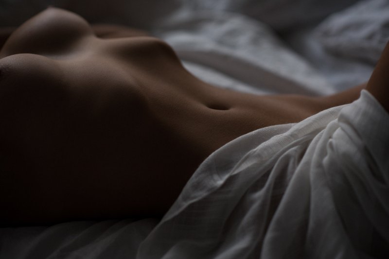 Girl in bed
